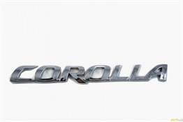 
Toyota Corolla 2007-2010 Amblem Bagaj Corolla Yazısı

